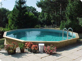 Folkpool Deep Topaz Timber Swimming Pool